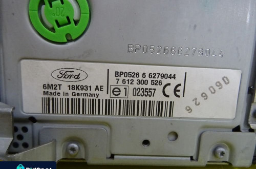 RADIO CD BLAUPUNKT FORD S-MAX 6M2T18K931AE NR206