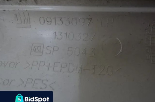 OSŁONA NAKŁADKA SŁUPKA PRZÓD OPEL ASTRA II G KOMBI NR155