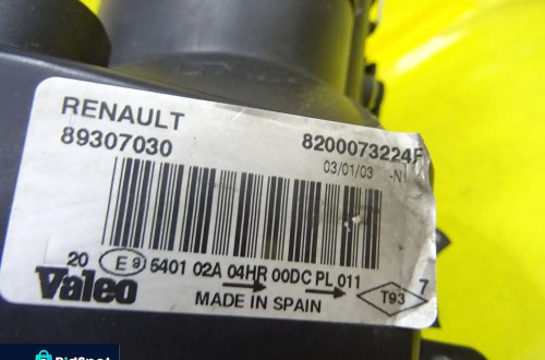 REFLEKTOR LAMPA LEWA XENON RENAULT MEGANE II 02-06 89307030 / 8200073224F NR259