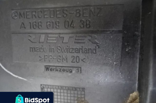 OSŁONA PODWOZIA POD SILNIK MERCEDES A-KLASA W168 NR111
