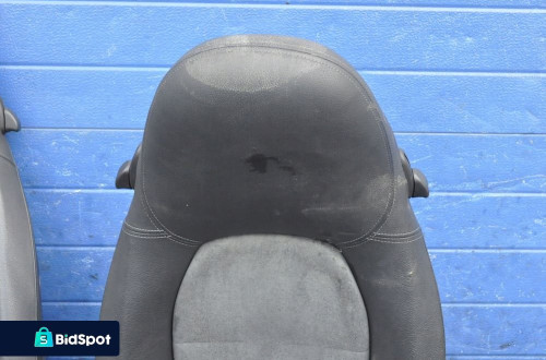 PORSCHE BOXSTER 986 FOTEL KIEROWCY PASAŻERA ALCANTARA PÓŁSKÓRA