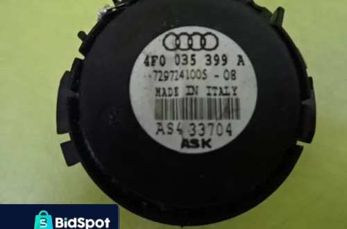 GŁOŚNIK GŁOŚNIKI PRAWY LEWY WYSOKOTONOWE AUDI A6 C6 4F0035399A NR394 KPL