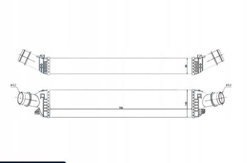 AUDI A5/S5 B8 2007 - 11 INTERCOOLER 2.7/3.0 TDI