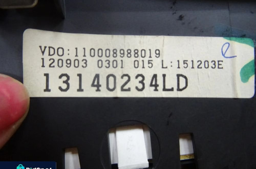 LICZNIK ZEGAR ZEGARY OPEL CORSA C 1.2 13140234LD NR355