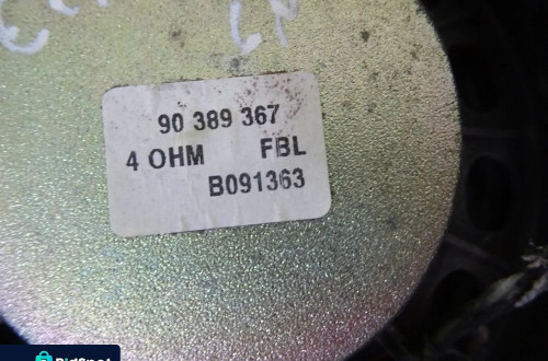 GŁOŚNIK GŁOŚNIKI PRAWY/LEWY PRZÓD OPEL CORSA C 90389367 NR359