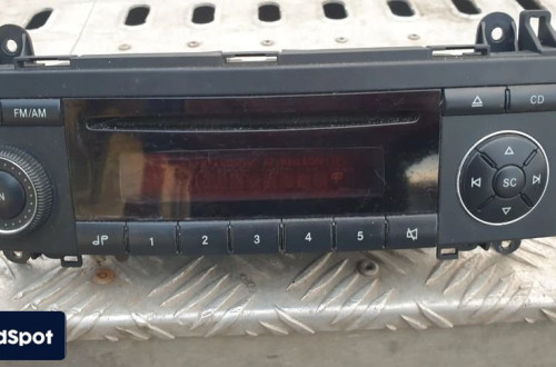 mercedes w169 radio radioodtwarzacz cd a1698200086