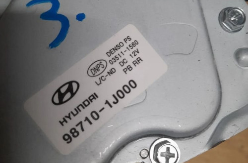 SILNICZEK WYCIERACZKI TYŁ HYUNDAI I20 98710-1J000