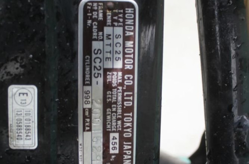 Honda CBR 1000 F Rama dokumentacja