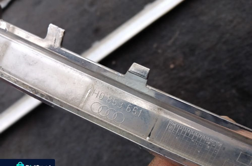audi a8 d4 listwa chromowa atrapy grilla przod 4h0853651