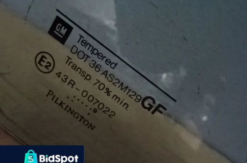 SZYBA KAROSERYJNA DRZWI PRAWY TYŁ OPEL ASTRA II LIFT NR510