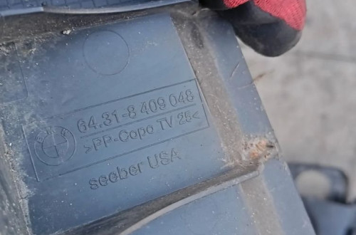 bmw x5 e53 oslona potszybia filtra 8409048