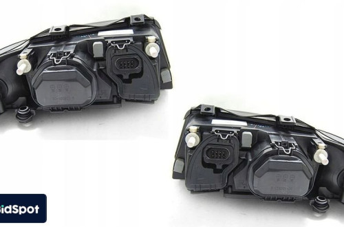 Reflektory Lampy kpl Soczewka Clear Chrom Tyc Audi a4 b5 8d Lift 1999-2001