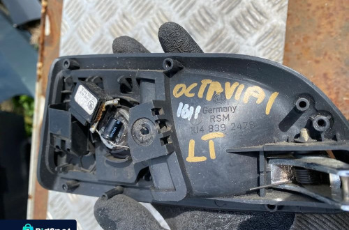 skoda octavia i klamka wewnetrzna lewy tyl tylna lewa 1u4839247b