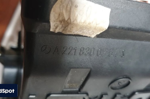 mercedes w221 s-klasa kratka wlot nawiewu nadmuchu tunela a2218300754