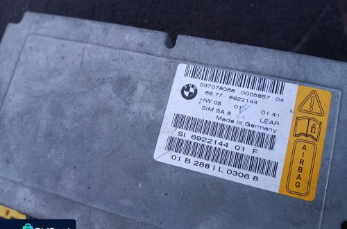 bmw e65 7 modul sensor airbag 6922144