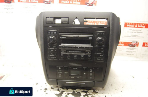 PANEL KONSOLA 2 DIN + RADIO PANEL POPIELNICZKA AUDI A3 8L LIFT SYMPHONY 8L0863243K