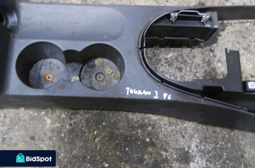 TUNEL ŚRODKOWY + PODŁOKIETNIK SKÓRZANY SKÓRA VW TOURAN I LIFT