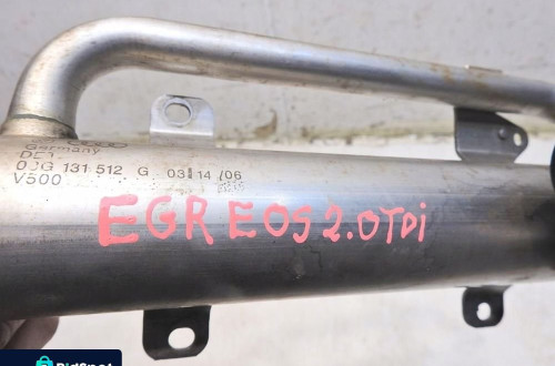 CHŁODNICZKA SPALIN VW EOS 2.0 TDI 03G131512G