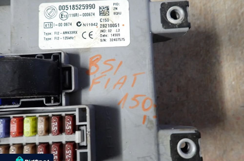 FIAT MODUŁ STEROWNIK BSI 00518525990 28210051