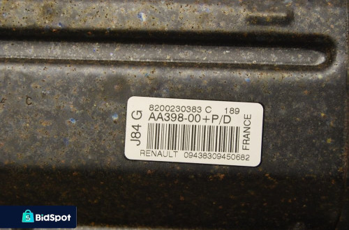 PODUSZKA POWIETRZNA PASAŻERA 8200230383C RENAULT MEGANE SCENIC II