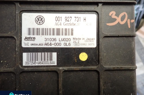 SKODA FABIA I 1.4 MODUŁ STEROWNIK AUTOMATYCZNEJ SKRZYNI BIEGÓW 001927731H