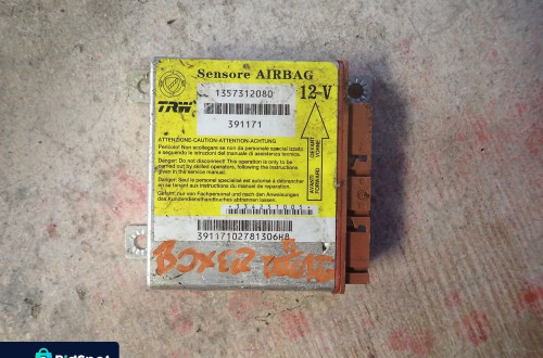 FIAT DUCATO PEUGEOT BOXER CITROEN JUMPER MODUŁ PODUSZEK POWIETRZNYCH STEROWNIK AIRBAG 1357312080