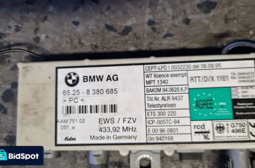 BMW E39 WZMACNIACZ ANTENY 8380685