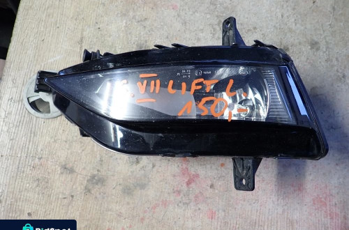 VOLKSWAGEN GOLF VII LIFT LAMPA LEWY PRZÓD PRZECIWMGIELNA HALOGEN EUROPA 5G0941661F