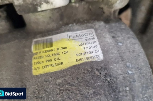 FORD FIESTA MK7 1.6 TDCI DURATORQ SPRĘŻARKA KLIMATYZACJI 8V5119D629DF