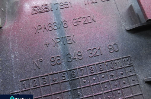 KLAMKA PRAWA TYLNA ZEWNĘTRZNA CITROEN BERLINGO I 9634932180