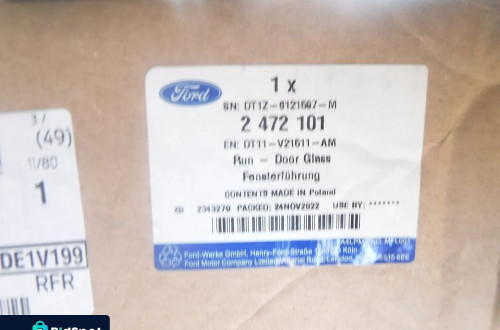 ford transit connect mk2 uszczelka szyby drzwi przód lewa przednia nowa