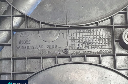 Peugeot Citroen 1.8 16V 2.0 16V RFN 6FZ OSŁONA ROZRZĄDU Obudowa 9638619780