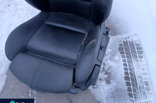 bmw x3 e83 fotel siedzenie przod lewe kierowcy europa skora skorzane grzane