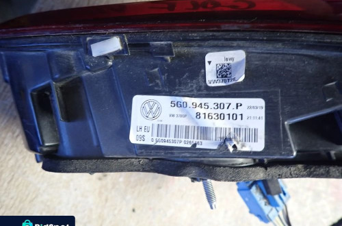 VOLKSWAGEN GOLF VII LIFT LAMPA LEWY TYŁ W KLAPĘ LED 5G0945307P