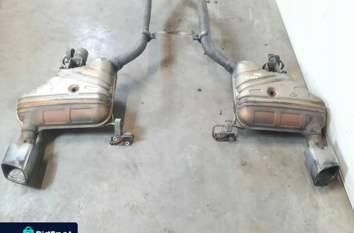 WYDECH TŁUMIK MERCEDES ML W164 3.0 CDI LIFT