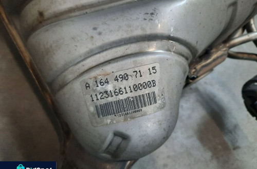WYDECH TŁUMIK MERCEDES ML W164 3.0 CDI LIFT