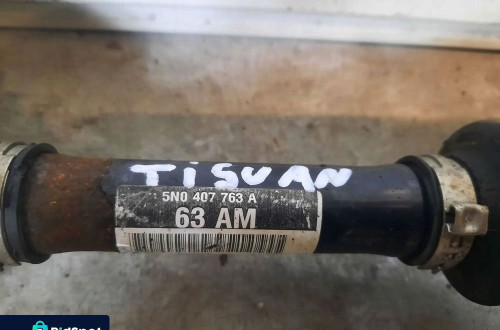 PÓŁOŚ PRZEDNIA LEWA LEWY PRZÓD VW TIGUAN 5N 5N0407763A