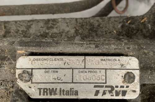 MAGLOWNICA PRZEKŁADNIA KIEROWNICZA FIAT DUCATO II TRW