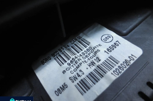 WYŚWIETLACZ LICZNIK 9654149380 CITROEN C4 2006R