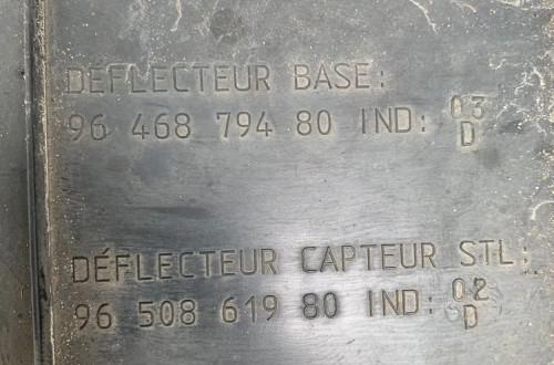 CITROEN C4 OSLONA POD SILNIK 9646879480