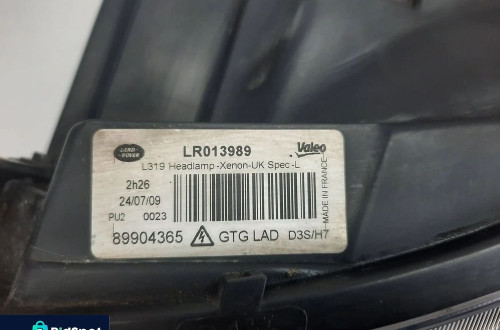 LAMPA PRZEDNIA LEWA LAND ROVER DISCOVERY IV 4 XENON UK