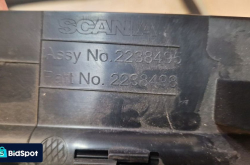 zasłona szyby firany prowadnica firan listwa scania r s 2238495