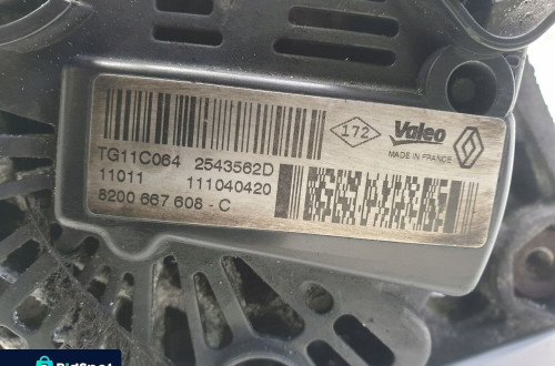 Nissan NV200 1.5 DCi ALTERNATOR valeo 8200667608