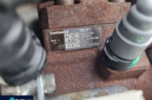 SILNIK KOMPLET Peugeot 208 1.6 HDI ładnie pali 92KM 9H05 9HP DV6DTED