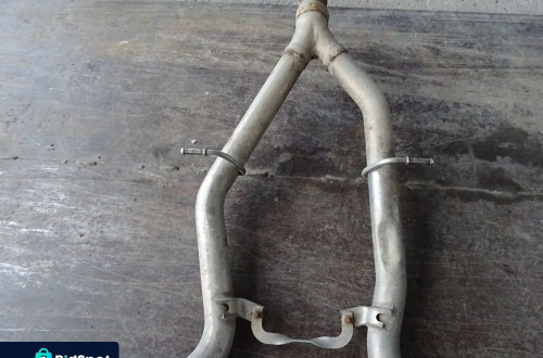 MERCEDES W212 LIFT 09-16 2.2CDI SEDAN TŁUMIK WYDECH KOŃCOWY ŚRODKOWY