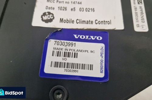 nadmuch klimatyzacji chłodnica volvo 70303991