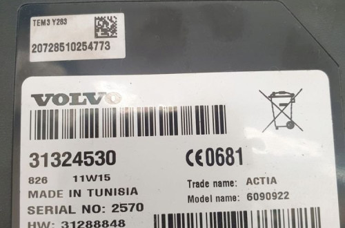 MODUŁ Speech Control unit VOLVO XC60