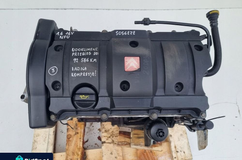 SILNIK KOMPLET Peugeot 207 1.6 16V 110KM udokumentowane 92tyś NFU