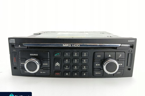 RADIO NAWIGACJA GPS CITROEN C5 III X7 (2008-2010) 96663383XT RT5 N3