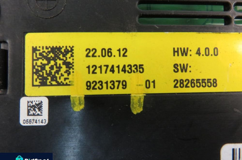 OŚWIETLENIE KABINY BMW X3 F25 9231379